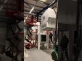 UK customer install our powder coating equipment on site
