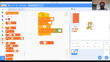 Scratch Programming( Add N numbers using List)