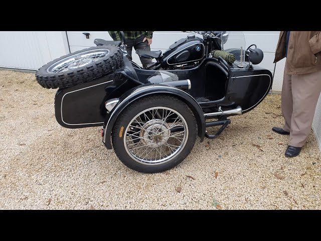 BMW 1965 R60 boxer engine sound - YouTube