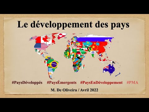 Vidéo: Pays développés de la planète