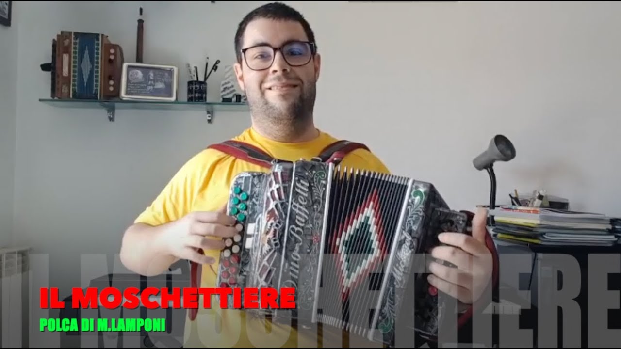 IL MOSCHETTIERE (M.Lamponi) - Polca per Organetto - MICHAEL LEFOER