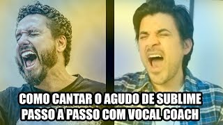 How to sing high notes in the song "Sublime" by Leonardo Gonçalves