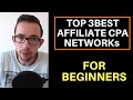Top 3 Best CPA Networks For Beginners [CPA Marketing]