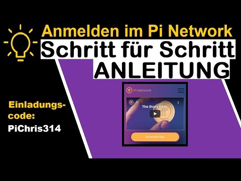 Pi network anmelden