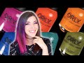 Orly Wild Natured Fall 2021 Nail Polish Collection Swatches! || KELLI MARISSA