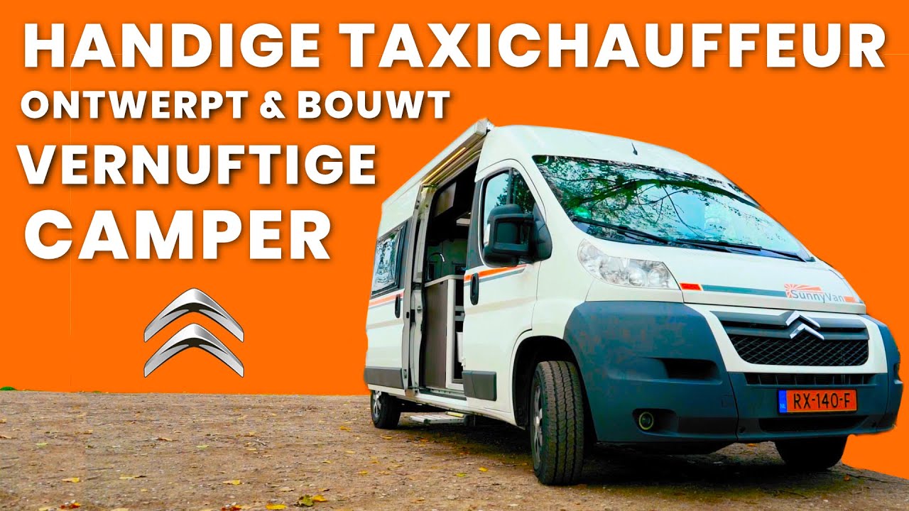 Ingenieuze Design Camper Ontworpen Door Taxichauffeur - Citroen Jumper -  Youtube