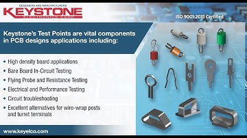 Keystone Terminals & Test Points Video