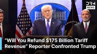 Download Lagu “Will You Refund $175 Billion in Tariff Revenue?” Reporter Confronts Trump After Court Ruling | AC1B MP3