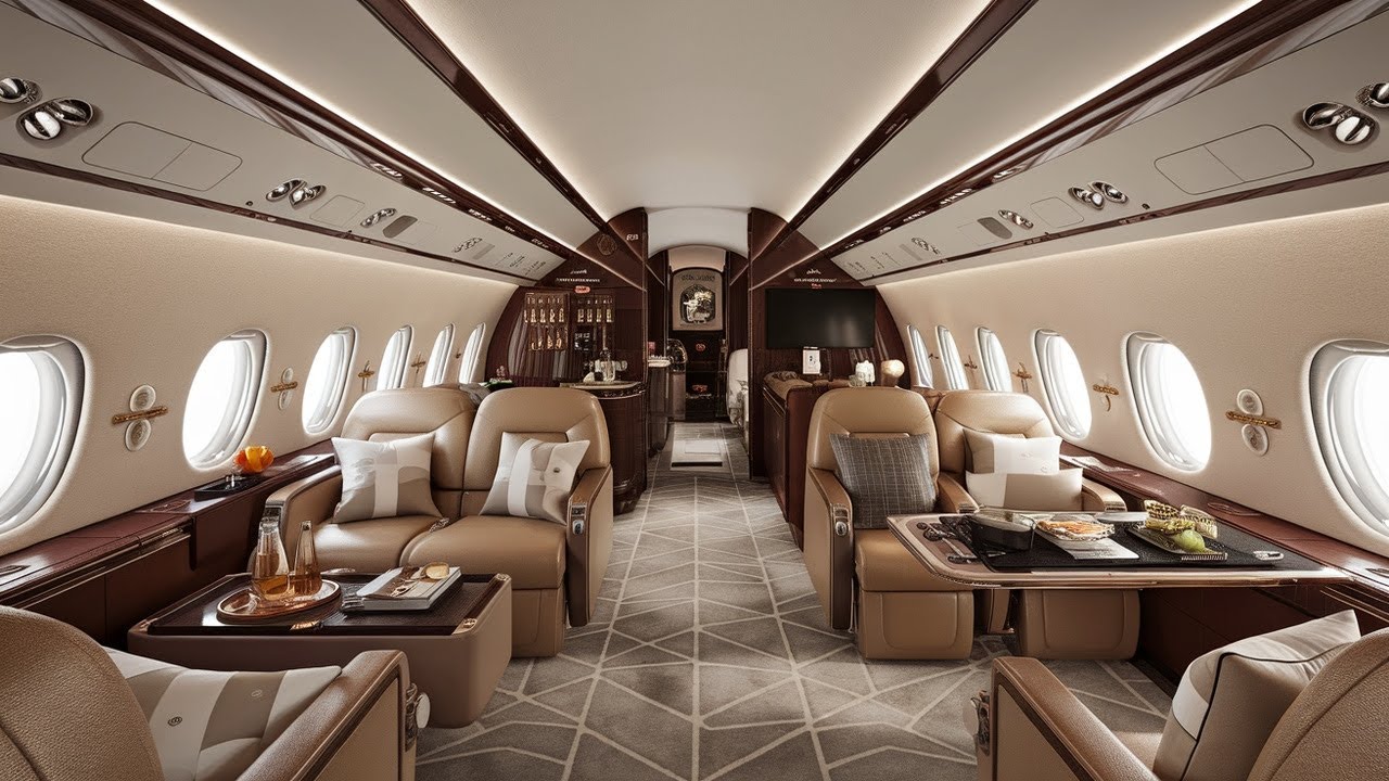 Inside The Top 5 Most Luxurious Private Jet Features