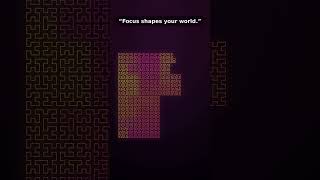 Hilbert Curve Drawn by Python Turtle #shorts