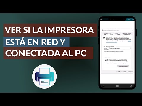 Cómo ver si la IMPRESORA está en red y conectada a mi PC