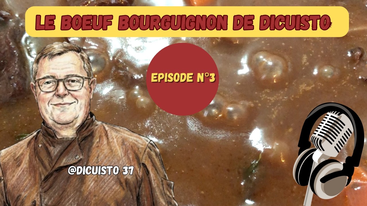 Boeuf bourguignon façon dicuisto