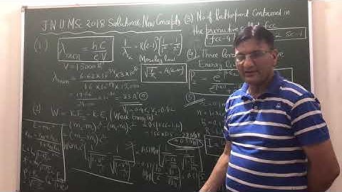 JNU 2018Physics Solutions and Expected Questions for19