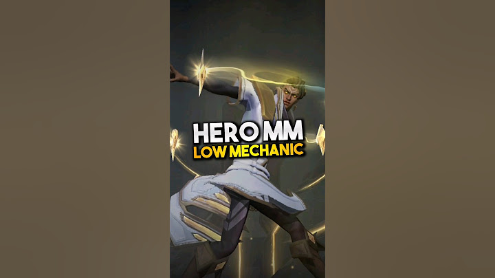 3 Hero MM Low Mekanik Yg Cocok Di Tier Tinggi #mlbb #shorts