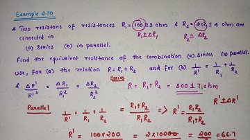 Example 2.10 // Chapter 2 Units and measurements // Class 11 Physics