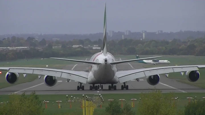 Incredible A380 Takeoff Power – Birmingham Airport (BHX) Spotting