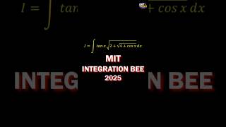 Celebrity MIT Integration BEE 2025 I=∫ tan x√(2+√(4+cos x))dx #maths #calculus #integration #integral #howto Profile
