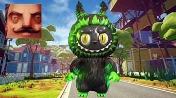 Hello Neighbor Labubu - My New Neighbor Labubu Monster Act 2 Random Gameplay Walkthrough