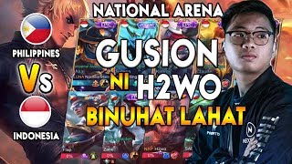 Binuhat Ni H2Wo Ang Team Philippines Bugbog Ang Team Indonesia - National Arena Contest