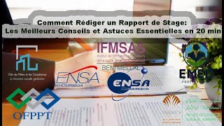 Comment Rédiger un Rapport de Stage: Les Meilleurs Conseils et Astuces Essentielles en 20 min