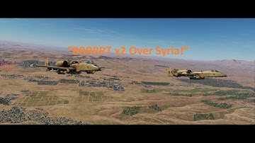 A-10C II CAS Action in VR – DCS World Syria Warfare!