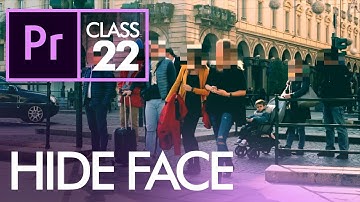Hide Face in Video - Adobe Premiere Pro CC Class 22 - Urdu / Hindi [Eng Sub]
