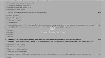 NPTEL Assignment 5 Answer Key for Patent Law of Engineers and Science Applications