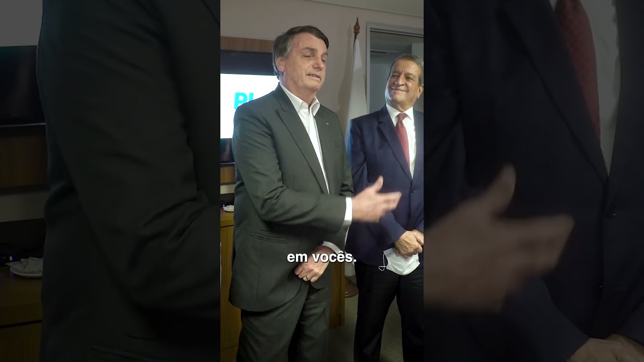 Bolsonaro: ‘Descobri a veia política da Michelle’ #shorts