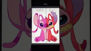 Evil Angel from Lilo & Stitch | Fanart 😈 #stitch #disney