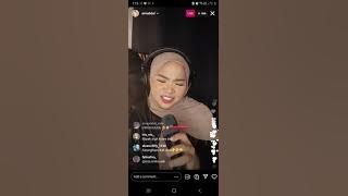 Aina Abdul - Cover Dusta Cinta Elly Mazlein || IG Live Santai