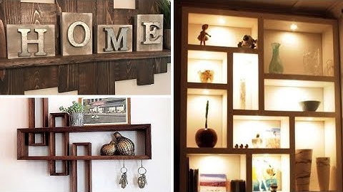 Top 50 Modern Wall Shelves Design Ideas 2023| Home interior DIY decor ideas