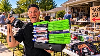Video Games In Plain Sight at This Yard Sale. How Did Nobody Else Buy This…
