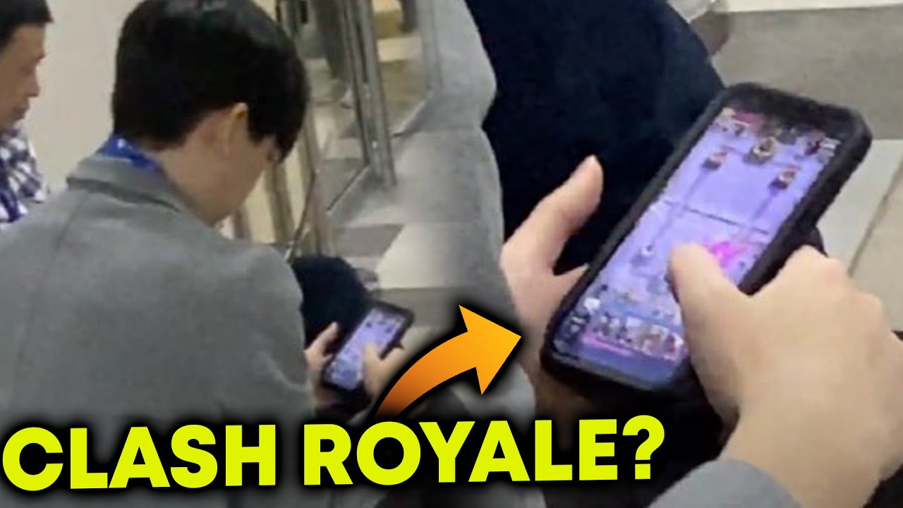 Chess Grandmaster Plays CLASH ROYALE Game JUST Before the Chess Championship Game