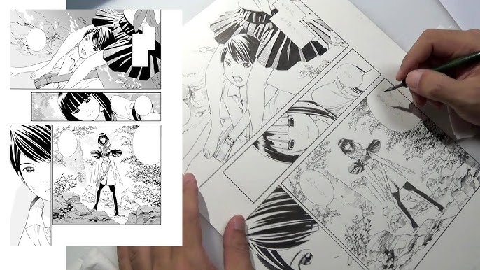 ノーカット原稿作業 下絵 ペン入れできるまで1枚2時間50分全収録 Draw Manga Youtube ノーカット原稿作業 下絵 ペン入れできるまで1枚2時間50分全収録 Draw Manga Youtube
