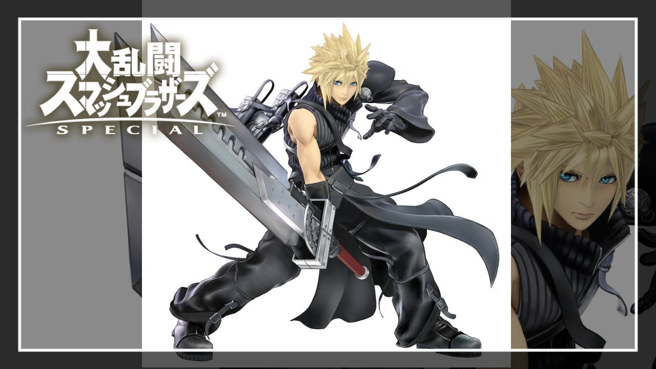 クラウド ストライフ イラストメイキング Cloud Strife Illustration Making Youtube