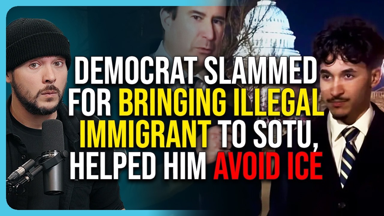 Democrat SLAMMED For Bringing ILLEGAL IMMIGRANT To SOTU, Helped Him AVOID ICE