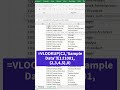 VLOOKUP with Multiple Criteria in Excel #shorts #shortsfeed #excel
