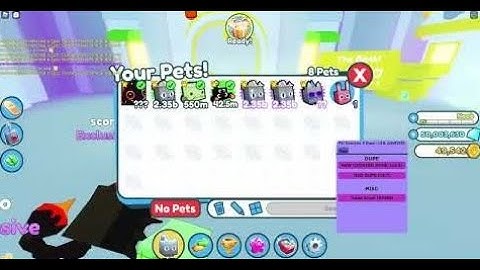 NEW FASTER VERSION Pet Simulator X Dupe Script Pastebin   PSX DUPE v2 8