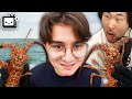 Michael reeves goes lobster diving  offlinetv plus  peter park reacts