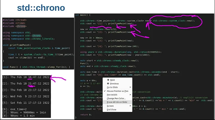 [Eng] C++ std::chrono