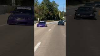 Mobbin’ with my boiiis, ek coupe, ek sedan  #slammed #stance #static