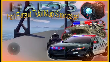 Hot Pursuit Tidal - Halo 5 Custom Games Map Showcase! (MINI-GAME)