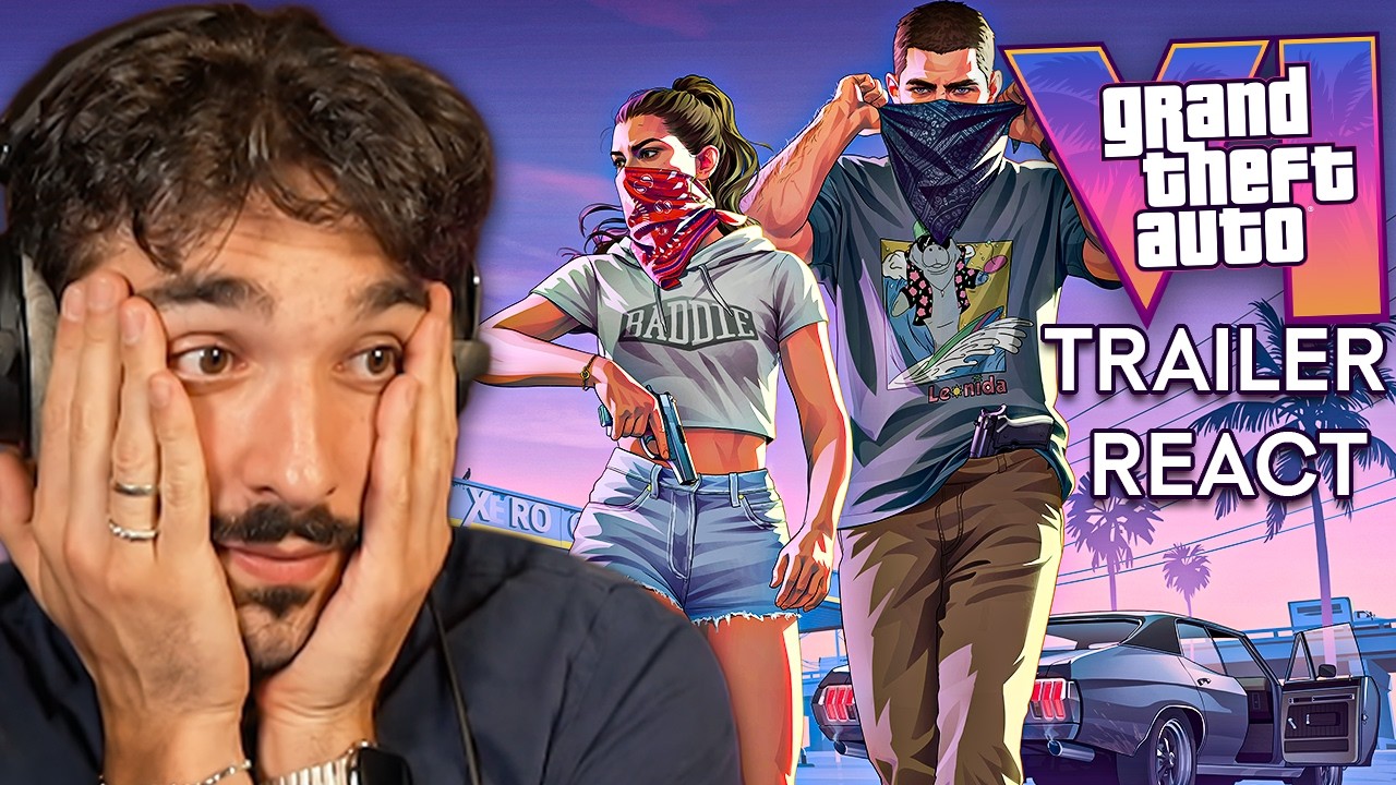 Je react au nouveau TRAILER de GTA VI et c'est une FOLIE (je suis trop hype) 🌴