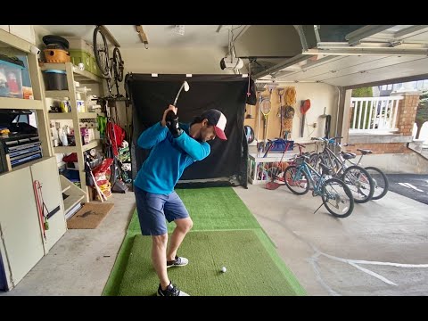 My Rapsodo MLM Indoor Golf Setup