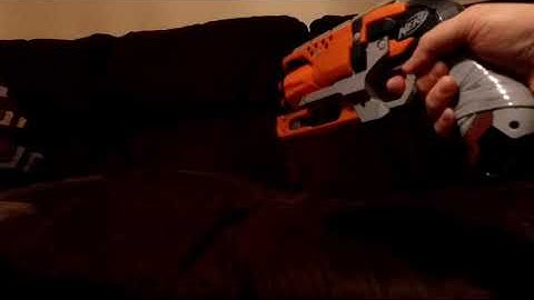Nerf Hammershot: drop clip mod demo