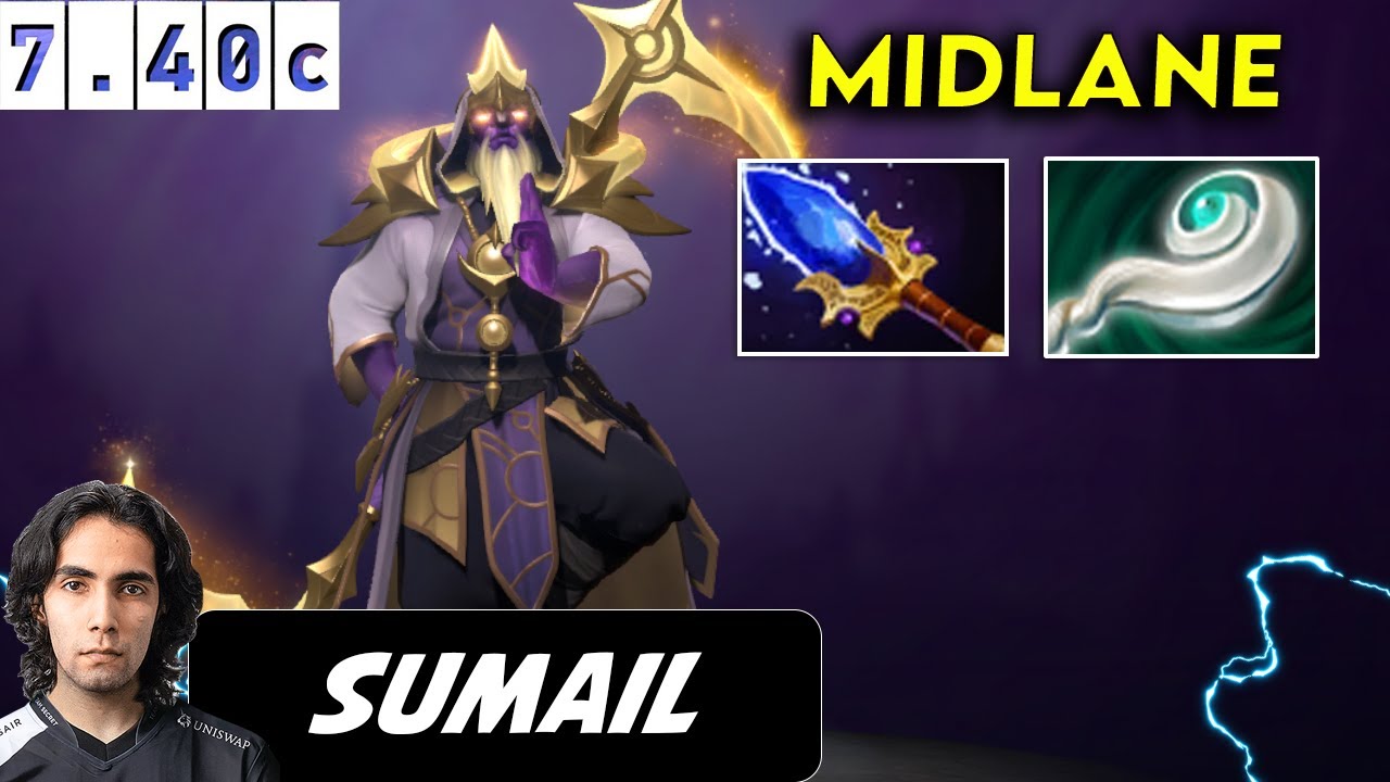 Sumail Void Spirit Midlane - Dota 2 patch 7.40c Pro player Gameplay