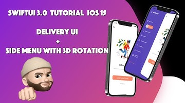 Slide Out Menu + Delivery UI Using SwiftUI 3.0 + Xcode 13