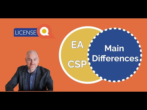 Main Differences Between CSP and EA
