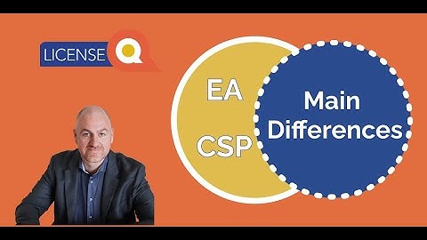 Main Differences Between CSP and EA