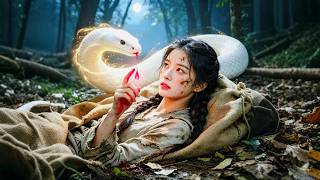 Family dumps her on Snake Mountain for being a girl, but her blood save Snake King, change life screenshot 5